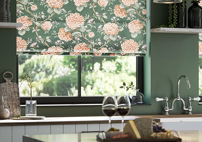 Bouquet Velvet, Springwood - Motorised Roman Blind - Image 5